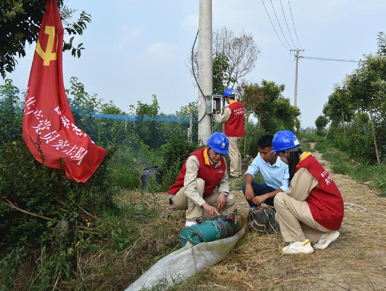 國網(wǎng)射陽供電扎實做好防汛保電工作