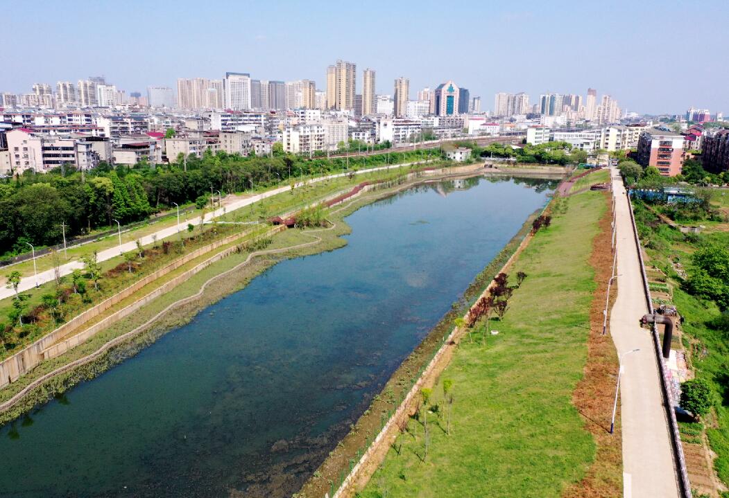 江西鷹潭這個水環(huán)境治理項目，很美！