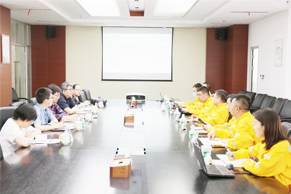 浙江浙能紹興濱海熱電有限公司章通行總一行至華潤化工園熱電公司調(diào)研學習