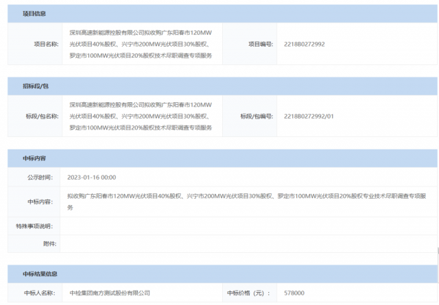 深圳高速入局光伏投資，擬收購420MW電站部分股權