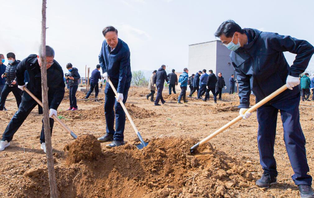 國資委機關開展春季義務植樹活動