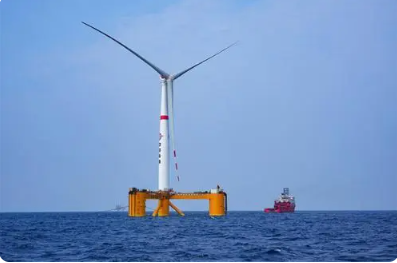 青島制造！我國首座深遠海浮式風電平臺“海油觀瀾號”完成海上安裝