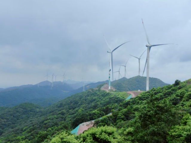 單機容量新突破！貴港白花山風電場（一期）項目全容量并網