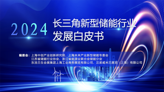 《長三角新型儲(chǔ)能產(chǎn)業(yè)發(fā)展白皮書(2024)》正式發(fā)布